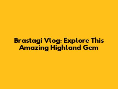 Brastagi Vlog: Explore This Amazing Highland Gem