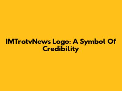 IMTrotvNews Logo: A Symbol Of Credibility