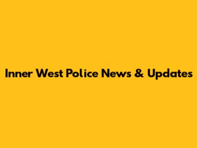 Inner West Police News & Updates