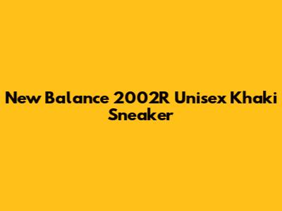 New Balance 2002R Unisex Khaki Sneaker