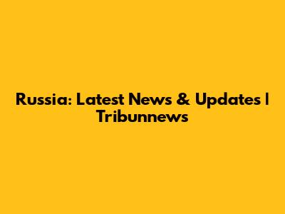 Russia: Latest News & Updates | Tribunnews