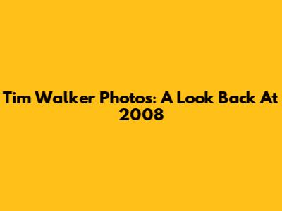 Tim Walker Photos: A Look Back At 2008