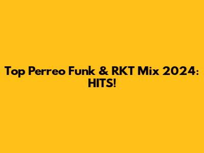 Top Perreo Funk & RKT Mix 2024: HITS!